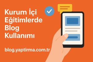 Read more about the article Kurum İçi Eğitimlerde Blog Kullanımı