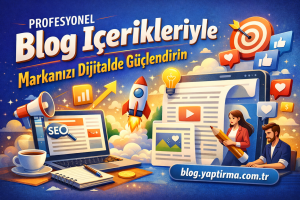 Read more about the article Profesyonel Blog İçerikleriyle Markanızı Dijitalde Güçlendirin