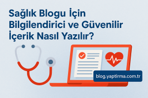 Read more about the article Sağlık Blogu İçin Bilgilendirici ve Güvenilir İçerik Nasıl Yazılır?
