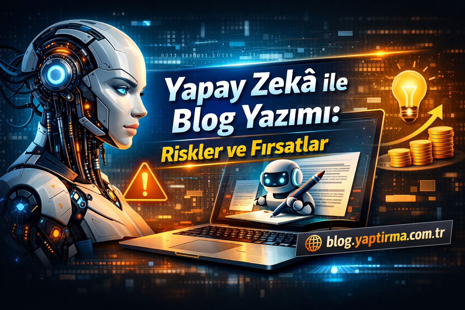 Read more about the article Yapay Zekâ ile Blog Yazımı: Riskler ve Fırsatlar