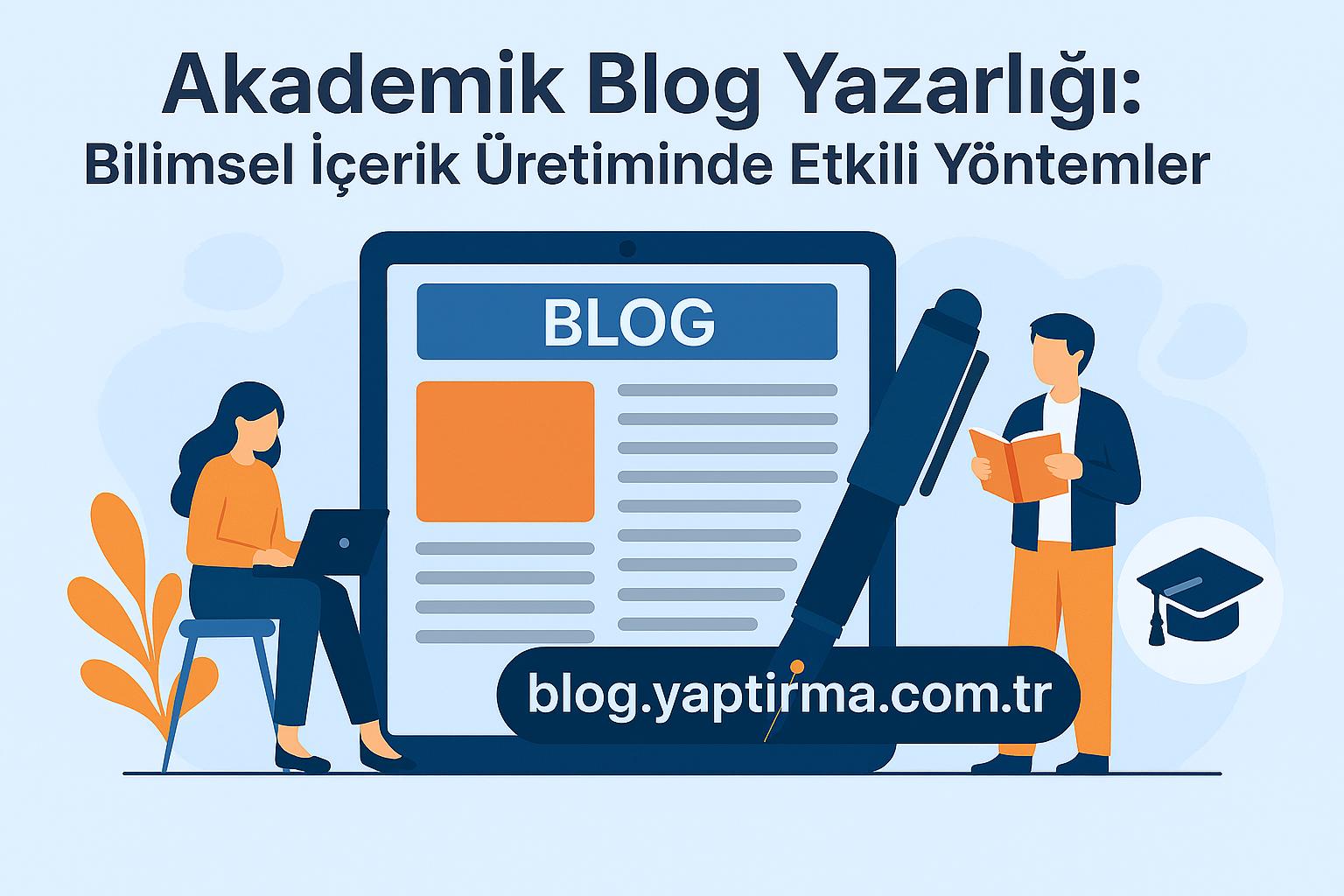 Read more about the article Akademik Blog Yazarlığı: Bilimsel İçerik Üretiminde Etkili Yöntemler