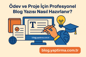 Read more about the article Ödev ve Proje İçin Profesyonel Blog Yazısı Nasıl Hazırlanır?
