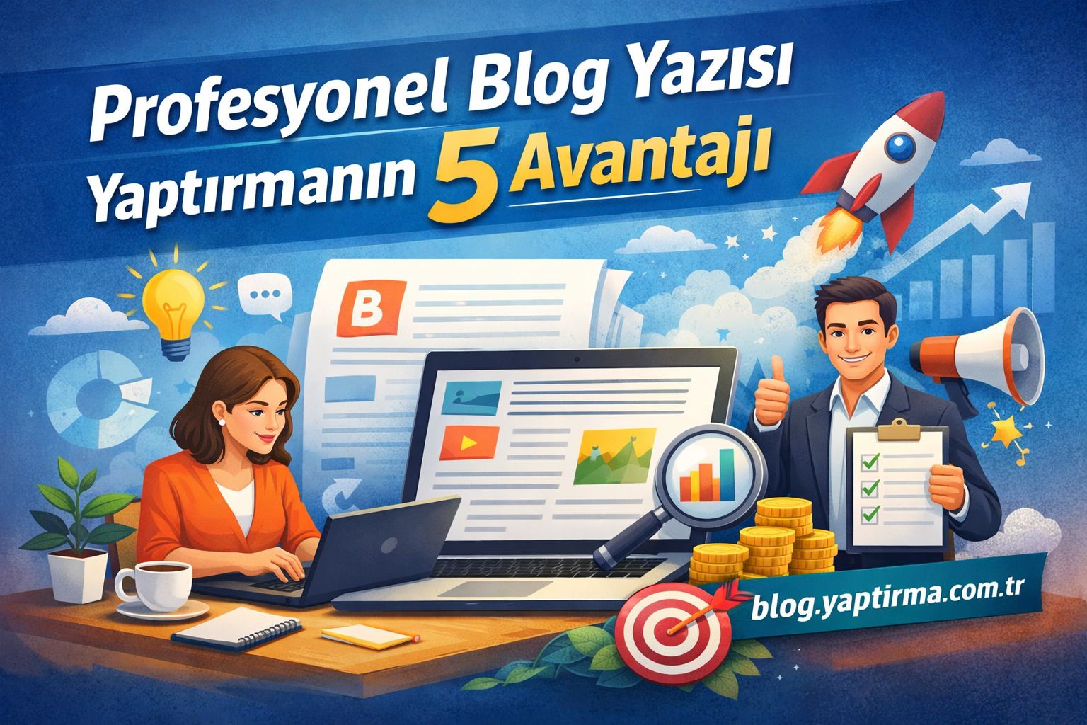 Read more about the article Profesyonel Blog Yazısı Yaptırmanın 5 Avantajı