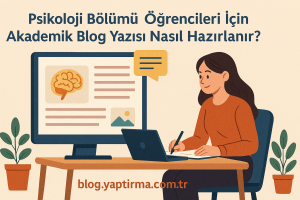 Read more about the article Psikoloji Bölümü Öğrencileri İçin Akademik Blog Yazısı Nasıl Hazırlanır?
