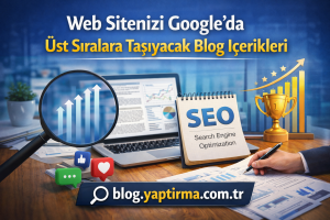 Read more about the article Web Sitenizi Google’da Üst Sıralara Taşıyacak Blog İçerikleri