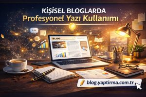 Read more about the article Kişisel Bloglarda Profesyonel Yazı Kullanımı