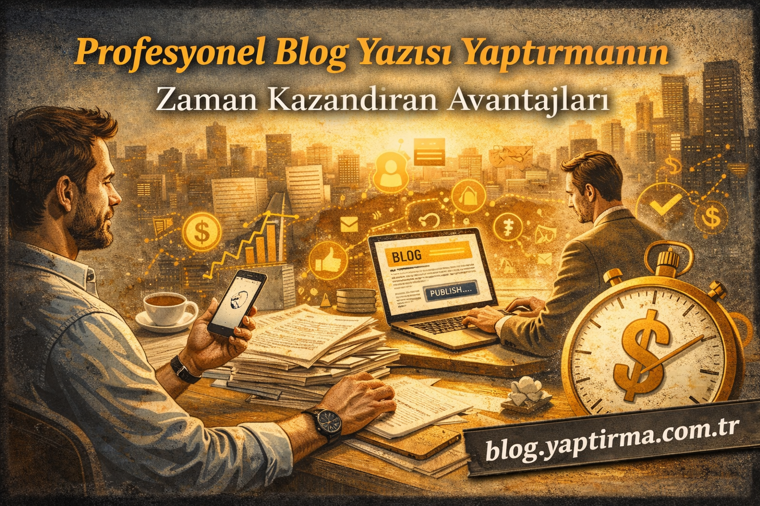 Read more about the article Profesyonel Blog Yazısı Yaptırmanın Zaman Kazandıran Avantajları
