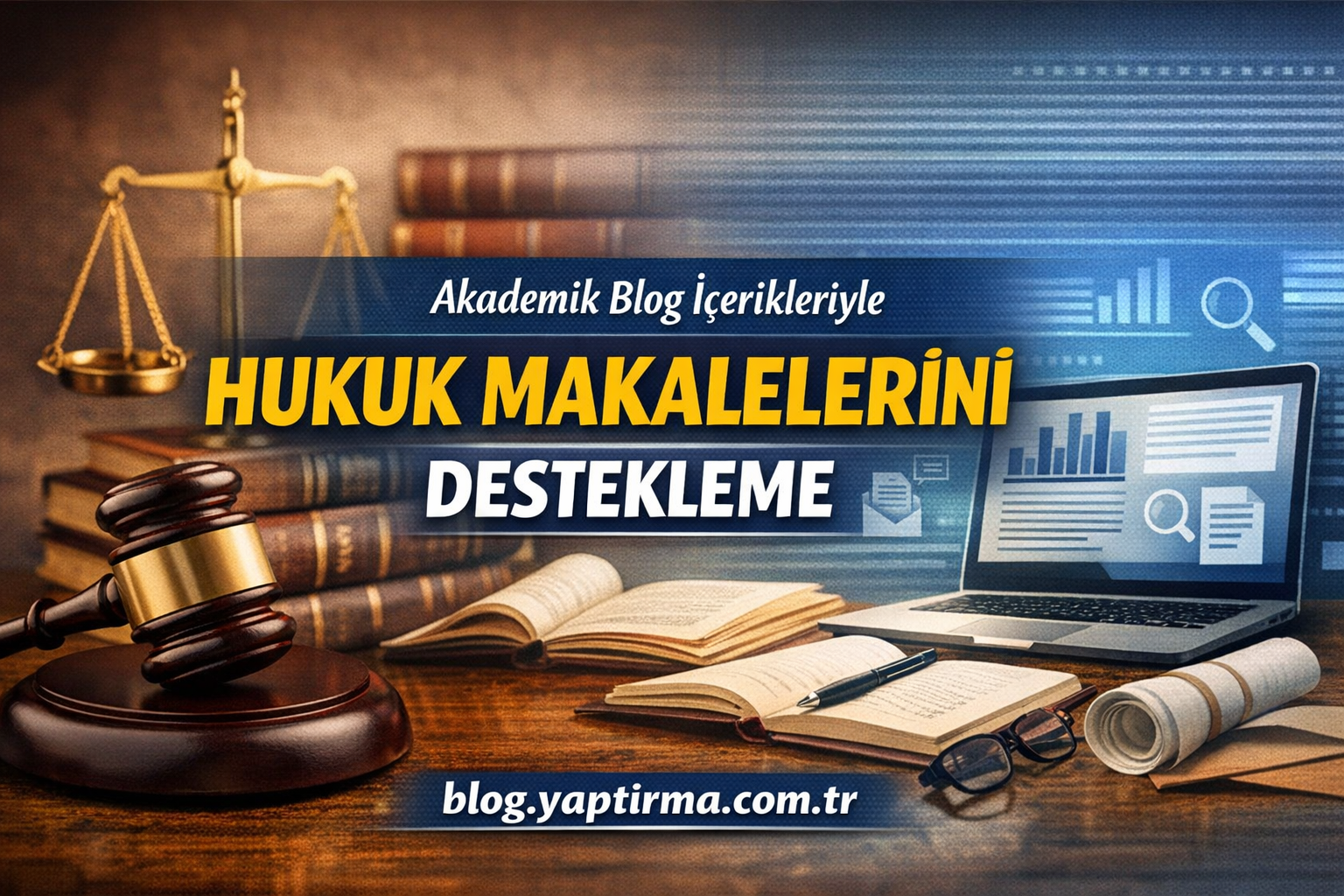 Read more about the article Akademik Blog İçerikleriyle Hukuk Makalelerini Destekleme