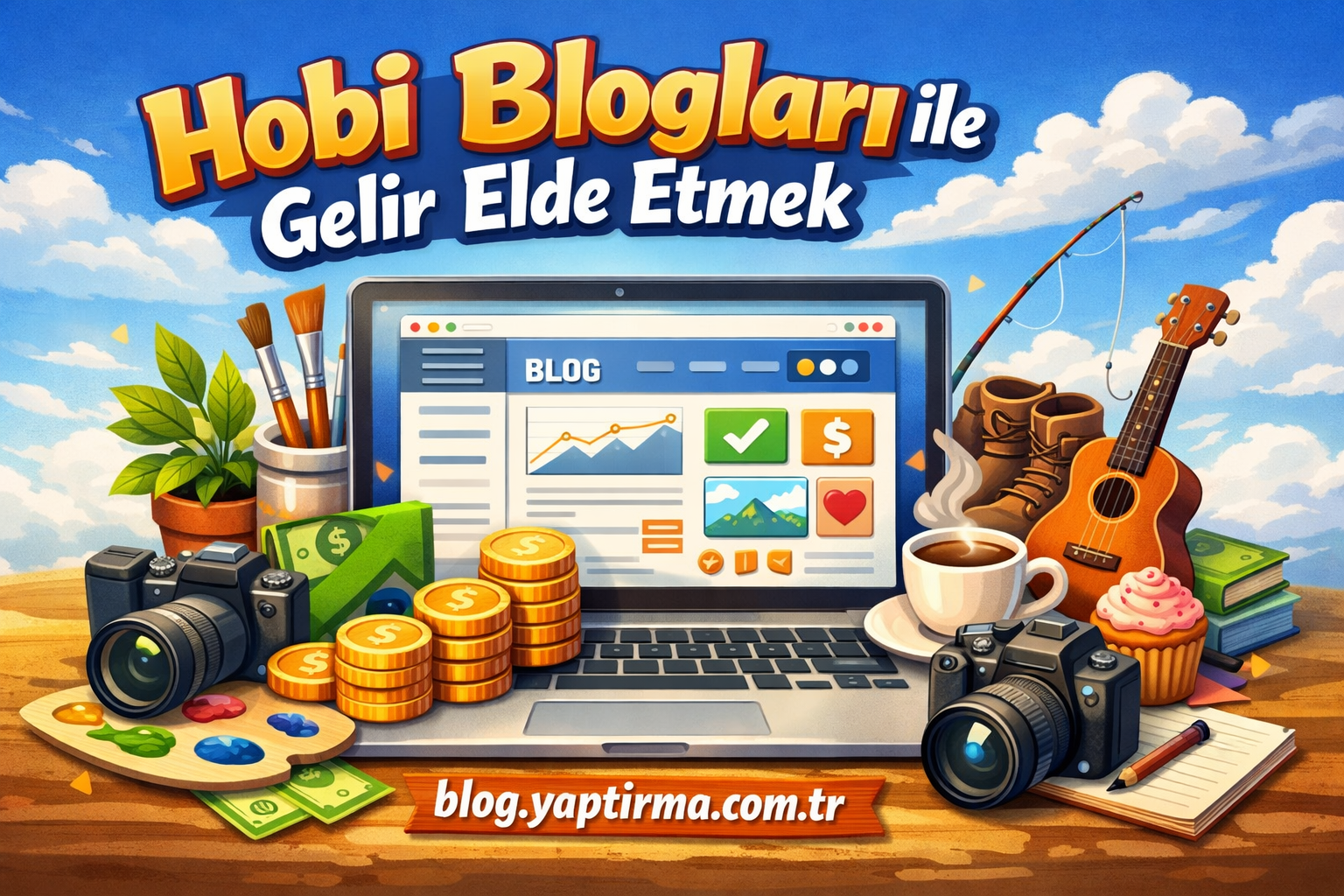 Read more about the article Hobi Blogları ile Gelir Elde Etmek