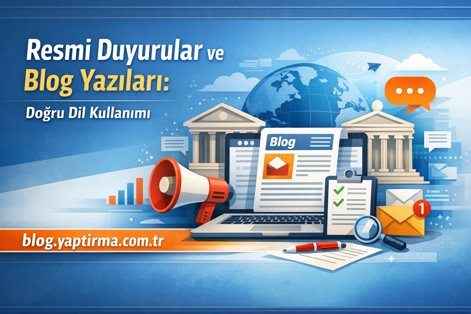 Read more about the article Resmi Duyurular ve Blog Yazıları: Doğru Dil Kullanımı