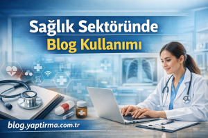 Read more about the article Sağlık Sektöründe Blog Kullanımı