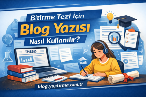 Read more about the article Bitirme Tezi İçin Blog Yazısı Nasıl Kullanılır?