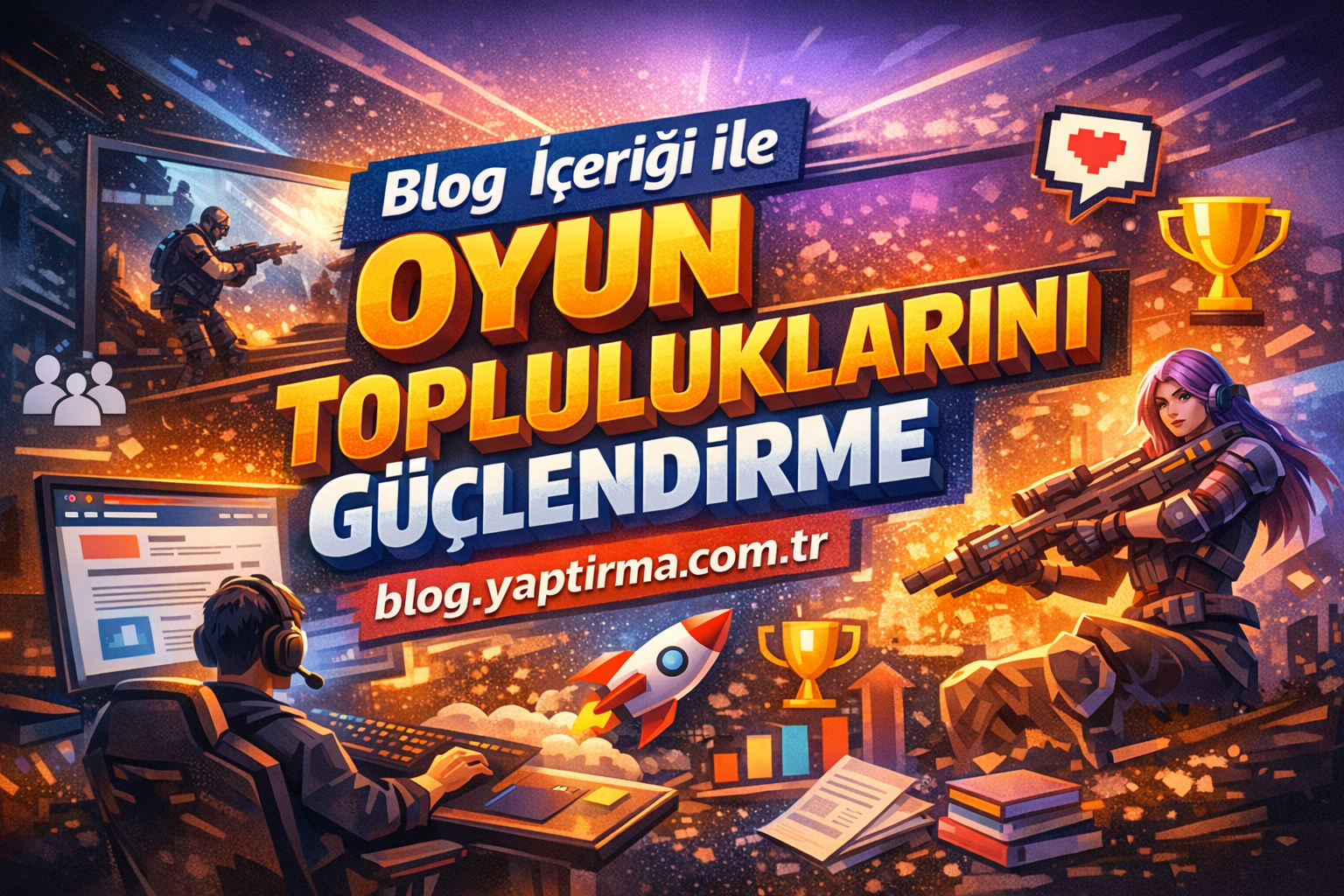 Read more about the article Blog İçeriği ile Oyun Topluluklarını Güçlendirme