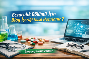 Read more about the article Eczacılık Bölümü İçin Blog İçeriği Nasıl Hazırlanır?