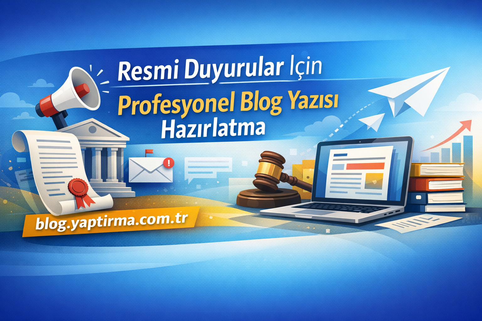 Read more about the article Resmi Duyurular İçin Profesyonel Blog Yazısı Hazırlatma