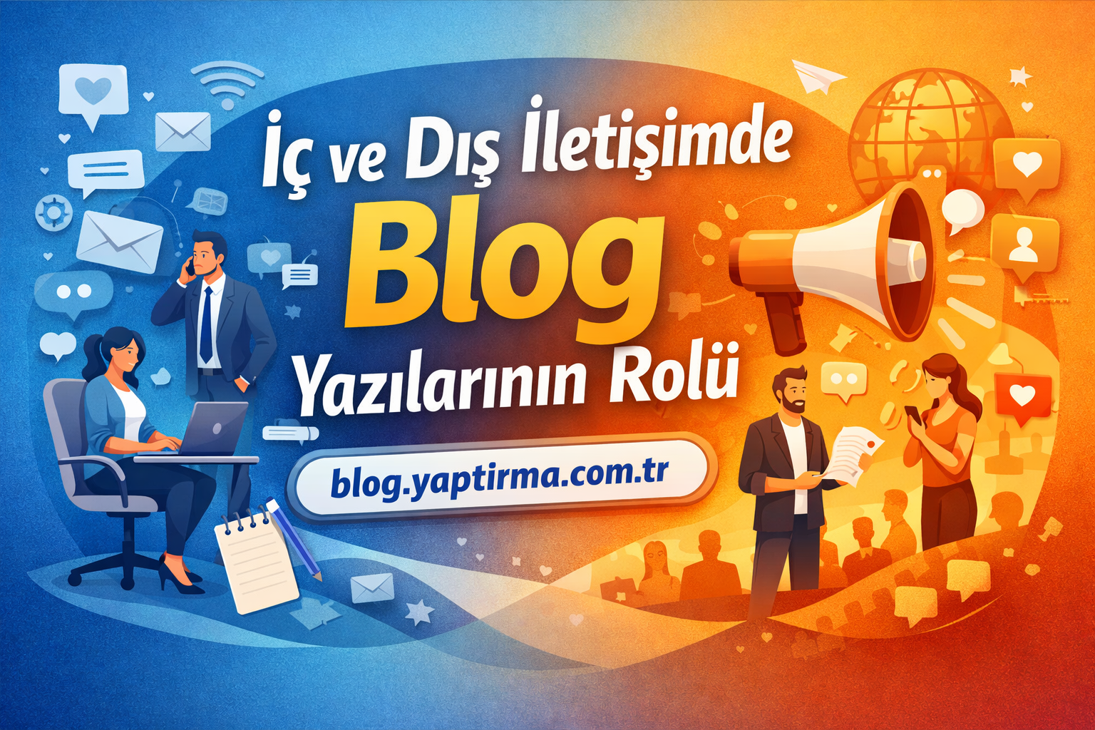 Read more about the article İç ve Dış İletişimde Blog Yazılarının Rolü
