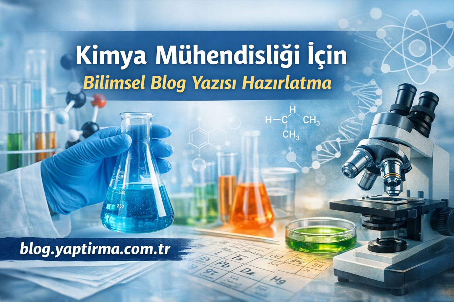 Read more about the article Kimya Mühendisliği İçin Bilimsel Blog Yazısı Hazırlatma