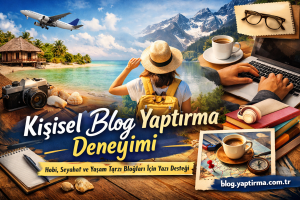 Read more about the article Kişisel Blog Yaptırma Deneyimi – Hobi, Seyahat ve Yaşam Tarzı Blogları İçin Yazı Desteği