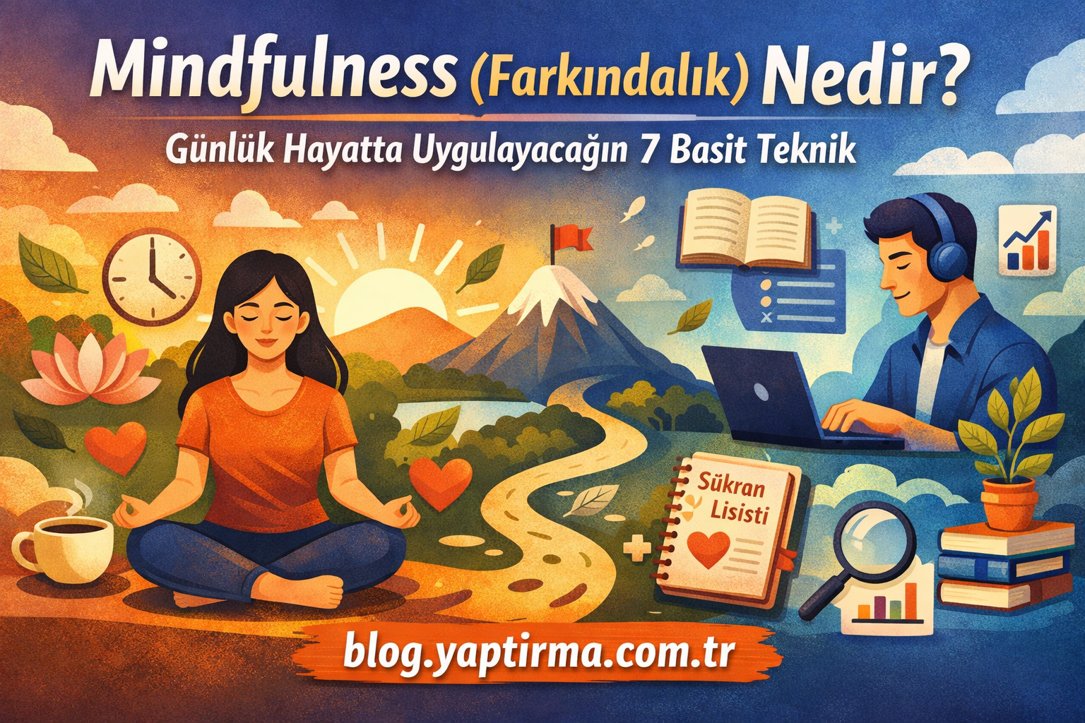 Read more about the article Mindfulness (Farkındalık) Nedir? Günlük Hayatta Uygulayacağın 7 Basit Teknik – Uzmanlara Blog Yaptırarak Hemen Öğren