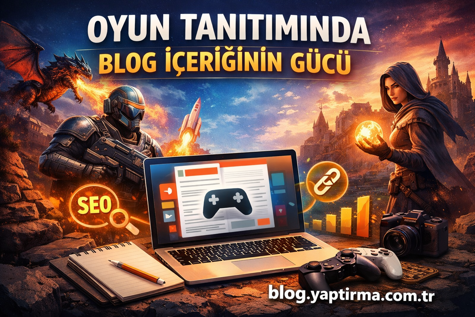 Read more about the article Oyun Tanıtımında Blog İçeriğinin Gücü