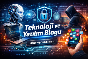 Read more about the article Teknoloji ve Yazılım Blogu Yazdırmak – Yapay Zeka, Siber Güvenlik, Mobil Uygulamalar