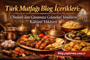 Read more about the article Türk Mutfağı Blog İçerikleri: Osmanlı’dan Günümüze Geleneksel Yemeklerin Kültürel Hikâyesi