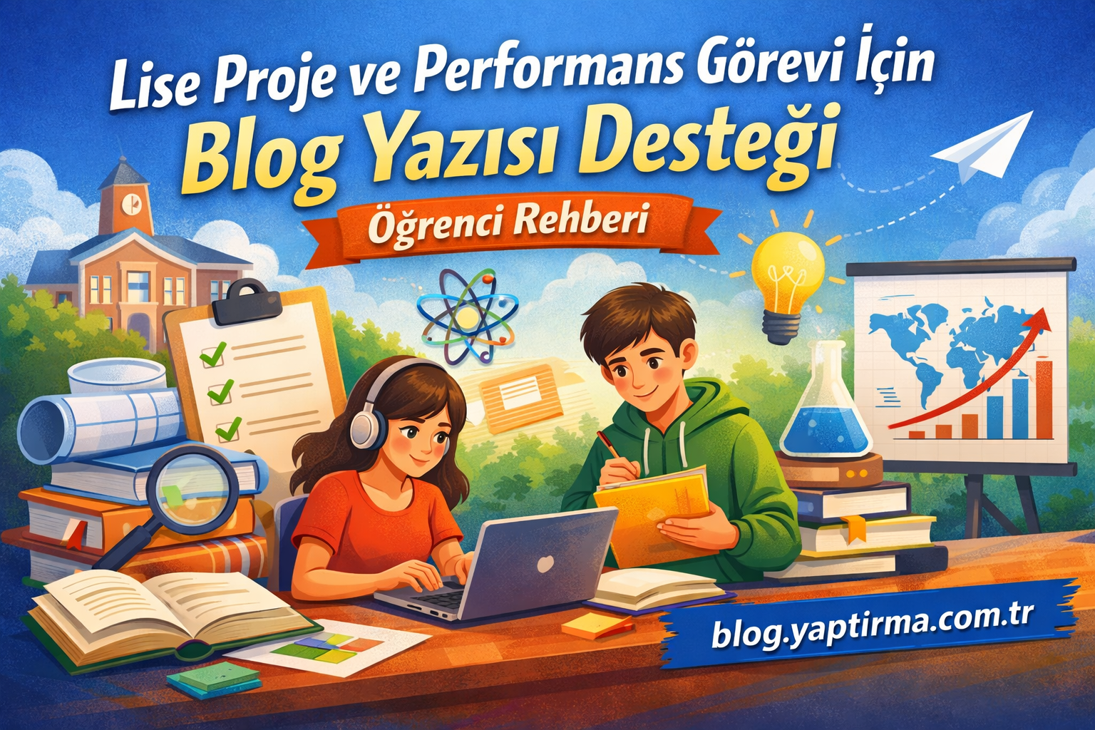 Read more about the article Lise Proje ve Performans Görevi İçin Blog Yazısı Desteği | Öğrenci Rehberi