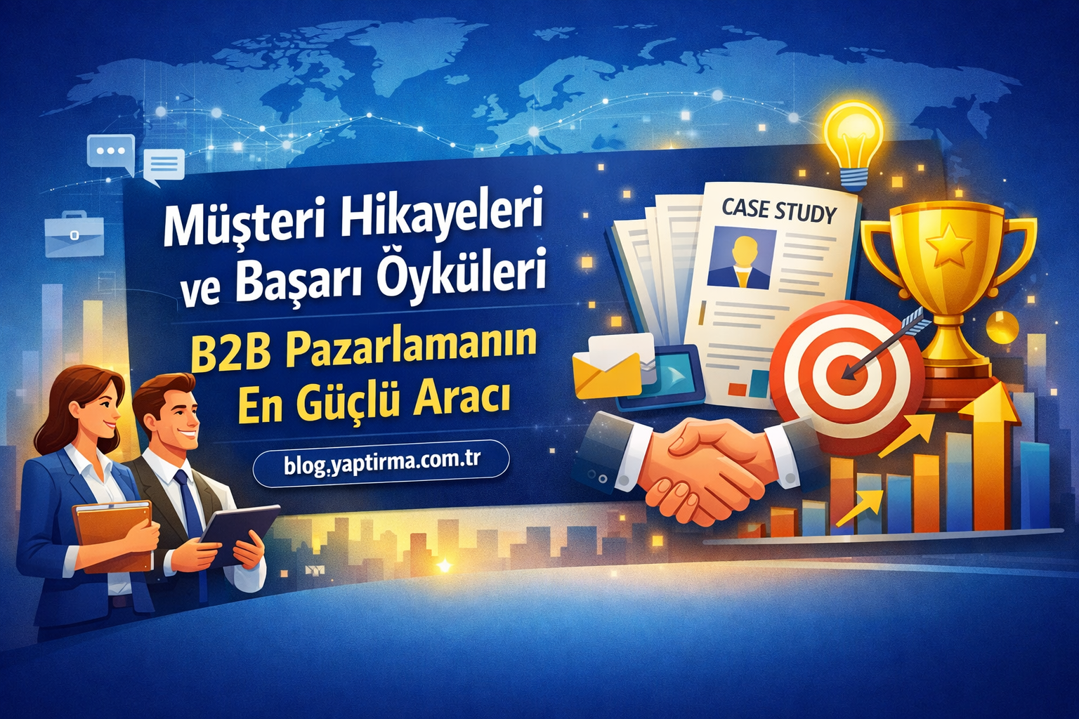 Read more about the article Müşteri Hikayeleri (Case Study) ve Başarı Öyküleri Blog Yazısı Hazırlatma – B2B Pazarlamanın En Güçlü Aracı