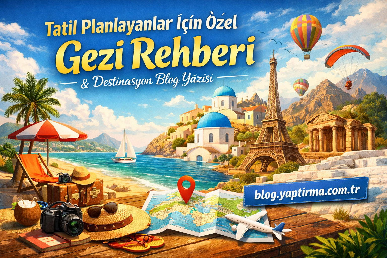 Read more about the article Tatil Planlayanlar İçin Özel Gezi Rehberi ve Destinasyon Blog Yazısı Hazırlatma