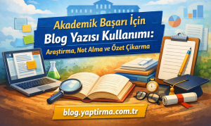 Read more about the article Akademik Başarı İçin Blog Yazısı Kullanımı: Araştırma, Not Alma ve Özet Çıkarma