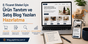 Read more about the article E-Ticaret Siteleri İçin Ürün Tanıtım ve Satış Blog Yazıları Hazırlatma