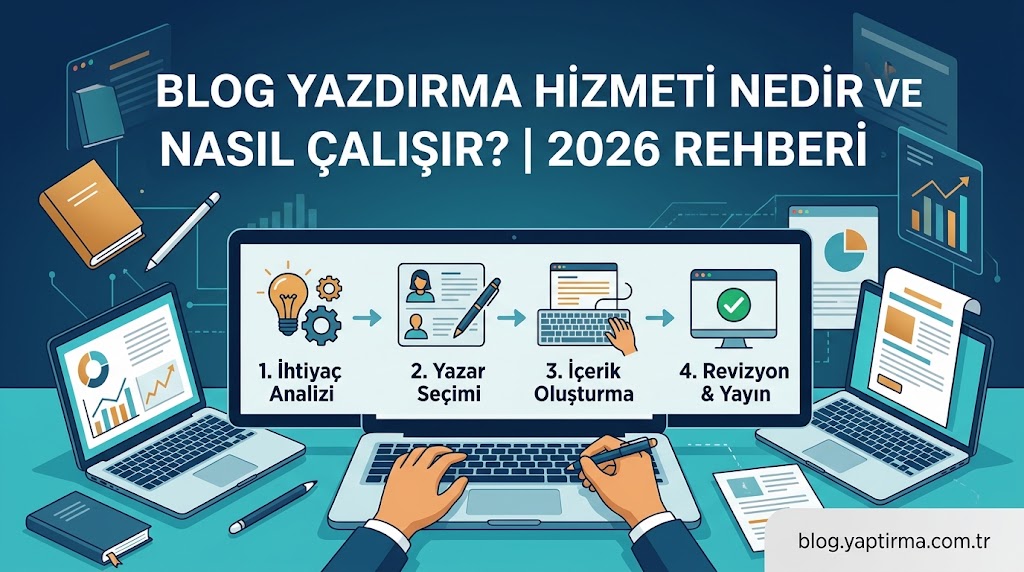 Read more about the article Blog Yazdırma Hizmeti Nedir ve Nasıl Çalışır? | 2026 Rehberi